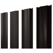 Штакетник М-образный В с прямым резом 0,45 Print Elite Coffee Wood TwinColor