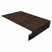 Планка околооконная сложная 250х50х18 (j-фаска) 0,45 Print-Double Elite Antique Wood (3м)