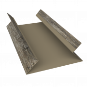 Планка угла внутреннего составная верхняя 0,45 Print Elite Nordic Wood TwinColor (2м)