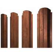 Штакетник П-образный А фигурный 0,45 Print Premium Rowan Fresh TwinColor