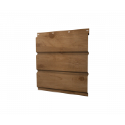 Софит металлический без перфорации 0,45 Print Premium с пленкой Pine Wood Fresh