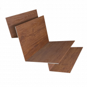 Угол внутренний сложный 90 град. 0,45 Print-Double Premium Golden Wood Fresh (2м)