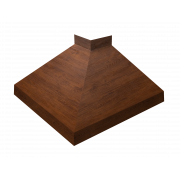 Угол отлива внешний 150 0,4 Print Premium с пленкой Golden Wood Fresh TwinColor