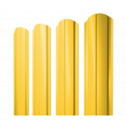 Штакетник Полукруглый Slim фигурный 0,45 PE RAL 1018 цинково-желтый