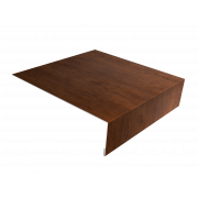 Планка околооконная простая 200х50 0,4 Print Premium Golden Wood Fresh TwinColor (3м)