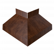 Угол отлива внешний 70 0,45 Print Premium с пленкой Cherry Wood Fresh TwinColor