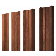 Штакетник М-образный А с прямым резом 0,45 Print Premium Rowan Fresh TwinColor