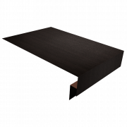 Планка околооконная сложная 250х50х18 (j-фаска) 0,45 Print Elite Coffee Wood TwinColor (3м)