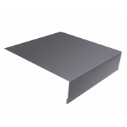 Планка околооконная простая 200х50 0,45 Drap RAL 7004 сигнальный серый (2м)