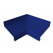 Угол отлива внутренний 70 0,45 PE с пленкой RAL 5002 ультрамариново-синий