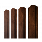 Штакетник Прямоугольный фигурный 0,45 Print Premium Cherry Wood Fresh TwinColor