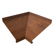 Угол отлива внутренний 200 0,4 Print Premium с пленкой Golden Wood Fresh TwinColor