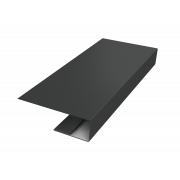 J-Профиль 12мм 0,45 Drap TX RAL 7016 антрацитово-серый (2м)