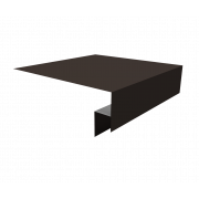 Планка околооконная сложная (Блок-хаус, Экобрус) Grand Line 200х50х25 0,5 Satin Matt RR 32 темно-коричневый (3м)