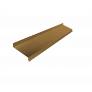 Отлив простой 150 0,45 Print Elite Honey Wood TwinColor (2м)