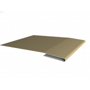 Планка начальная 0,45 PE с пленкой RAL 1014 слоновая кость (3м)
