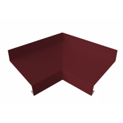 Угол отлива внутренний 50 0,45 PE с пленкой RAL 3005 красное вино