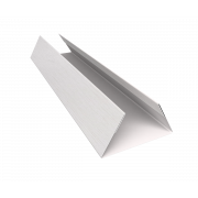 Планка стыковочная составная нижняя 0,45 Print Elite Milky Wood TwinColor (3м)