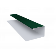 Планка П-образная (Блок-хаус, Экобрус) 0,5 Satin Matt RAL 6005 зеленый мох (2м)