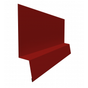 Планка начальная фальц 0,45 PE с пленкой RAL 3011 коричнево-красный (2м)