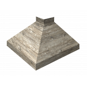 Угол отлива внешний 100 0,45 Print Elite с пленкой Nordic Wood TwinColor