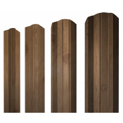 Штакетник М-образный А фигурный 0,45 Print Premium Pine Wood Fresh