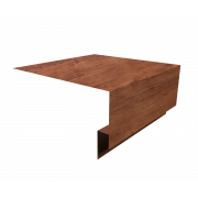 Планка околооконная сложная (Блок-хаус, Экобрус) Grand Line 250х75х25 0,45 Print Premium Rowan Fresh TwinColor (3м)