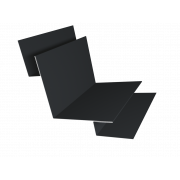 Угол внутренний сложный 90 градусов 0,5 Satin Matt RAL 7016 антрацитово-серый (3м)