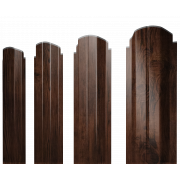 Штакетник П-образный А фигурный 0,45 Print Elite Cherry Wood TwinColor