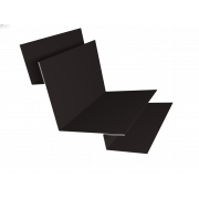 Угол внутренний сложный 90 градусов 0,5 Velur X RR 32 темно-коричневый (3м)