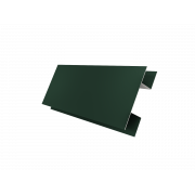 Планка H-образная стыковочная сложная 0,45 Drap RAL 6005 зеленый мох (3м)