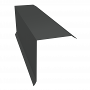 Планка торцевая 150х100 0,45 Drap TX RAL 7016 антрацитово-серый (2м)