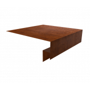 Планка околооконная сложная (Блок-хаус, Экобрус) Grand Line 250х50х25 0,4 Print Premium Golden Wood Fresh TwinColor (2м)