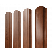 Штакетник Прямоугольный фигурный 0,45 Print Elite Rowan TwinColor