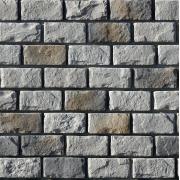 Рядовая плитка White Hills Шеффилд 9,5х19,5 436-80 с расшивкой 1,5 см.