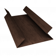 Планка угла внутреннего составная верхняя 0,45 Print-Double Premium Antique Wood (3м)