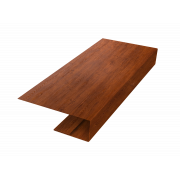 J-Профиль 12мм 0,45 Print-Double Premium Golden Wood Fresh (2м)