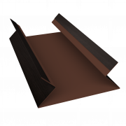 Планка угла внутреннего составная верхняя 0,45 Print Elite Coffee Wood TwinColor (3м)