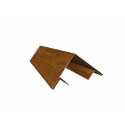 Планка угла внешнего составная верхняя 0,45 Print Elite Golden Wood TwinColor (3м)