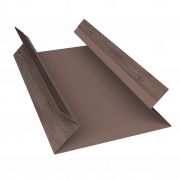 Планка угла внутреннего составная верхняя 0,45 Print Elite White Wood TwinColor (3м)