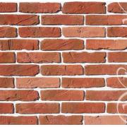 Рядовая плитка White Hills Тироль брик 391-70 с расшивкой 1,2 см