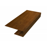 J-Профиль 12мм 0,45 Print-Double Elite Golden Wood (3м)