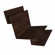 Угол внутренний сложный 90 град. 0,45 Print Elite Cherry Wood TwinColor (2м)