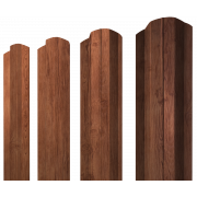 Штакетник М-образный B фигурный 0,45 Print Premium Rowan Fresh TwinColor