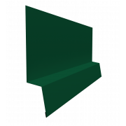 Планка начальная фальц 0,5 Satin с пленкой RAL 6005 зеленый мох (2м)