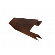 Планка угла внешнего сложного Экобрус Grand Line 0,45 Print-Double Premium с пленкой Cherry Wood Fresh (3м)