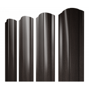 Штакетник Круглый фигурный 0,45 Print Elite Coffee Wood TwinColor