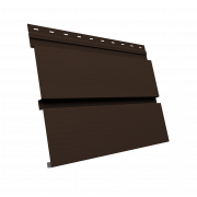 Квадро брус 3D 0,5 Satin с пленкой RAL 8017 шоколад