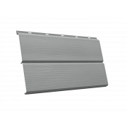 ЭкоБрус 3D 0,345 Grand Line 0,5 Satin с пленкой RAL 9006бело-алюминиевый
