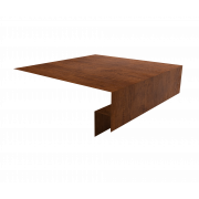 Планка околооконная сложная (Блок-хаус, Экобрус) Grand Line 250х50х25 0,45 Print-Double Premium Golden Wood Fresh (3м)